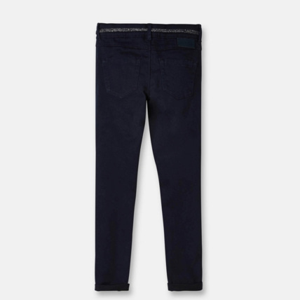 Avis Pantalon skinny hyper stretch bleu fille OKAIDI 2