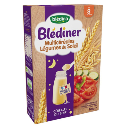 Avis Cereales Du Soir Multicereales Legumes Du Soleil Blédina 1