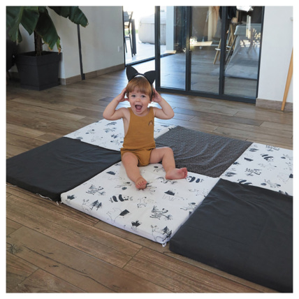Avis Tapis Malin XL Black & White Experience CANDIDE 2