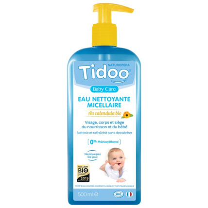 Avis Eau Nettoyante Micellaire Bébé Tidoo 1