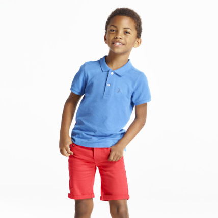 Avis Polo classique turquoise garçon OKAIDI 1