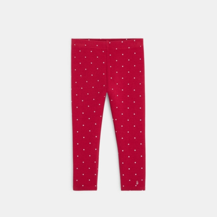 Avis Legging molleton bio imprimé pois OBAÏBI 1