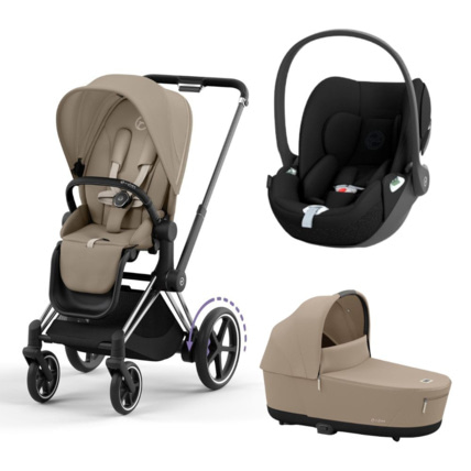Avis Poussette Trio E-Priam 2 + Siège Auto Cloud T I-Size + Nacelle CYBEX 1