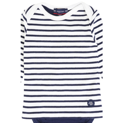 Avis Body rayé Baby - coton - Milk/Marine Deep/Marine Deep ARMOR-LUX 3