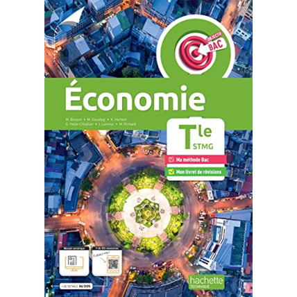 Avis Objectif Bac Économie Terminale STMG - livre élève - Ed. 2023 Hachette Éducation 1