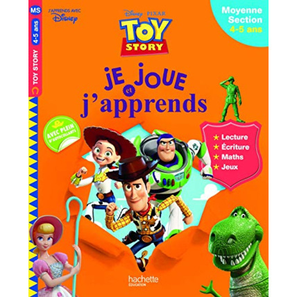 Avis Toy Story - Je joue et j'apprends Moyenne Section (4-5 ans) Hachette Éducation 1