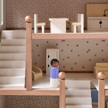Avis Grande maison de poupées en bois Fleur Petite Amélie 8