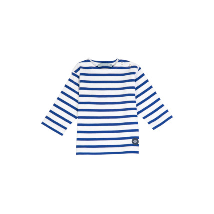 Avis Marinière bébé - coton épais - Blanc/Etoile 23 Mois ARMOR-LUX 1