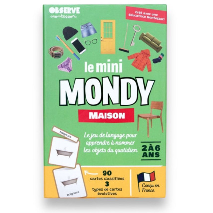 Avis Coffret Mini Mondy Maison Observe Montessori 1