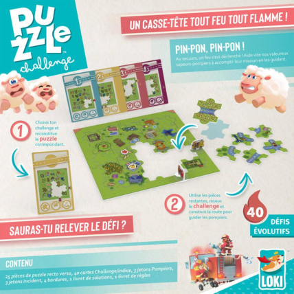 Avis Puzzle Challenge Pompiers à la rescousse Loki 3