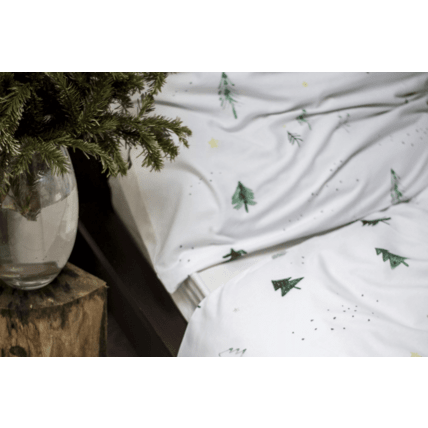 Avis Housse de couette en satin de coton - Sapins Mon Lit Cabane 4