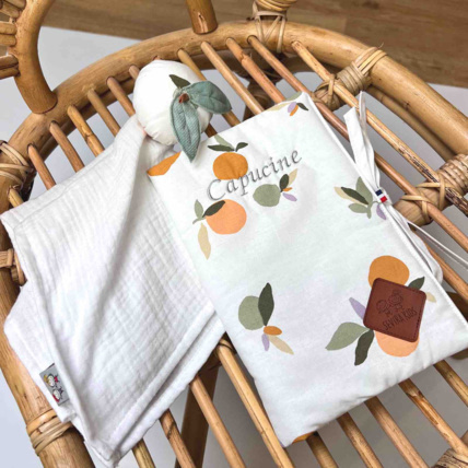 Avis Protège carnet de santé bébé en coton, Clem Sevira Kids 2