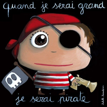 Avis Tableau Quand je serai grand, je serai pirate Isabelle Kessedjan 1