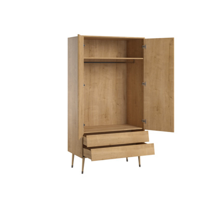 Avis Armoire 2 portes 2 tiroirs BOSQUE NATEO CONCEPT 2