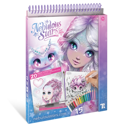 Avis Carnet de dessins aquarelle NEBULOUS STARS 1