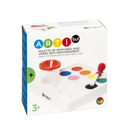 Avis Palette de peintures avec verre anti-renversement Oxybul 1