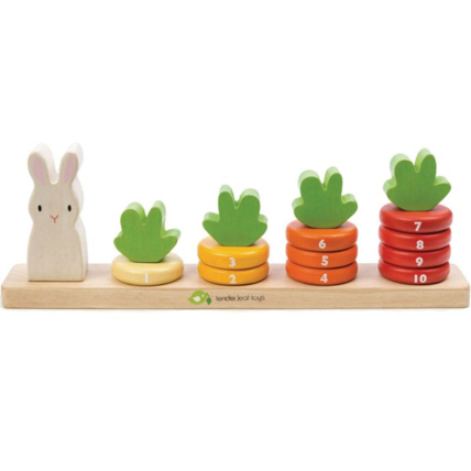 Avis Jeu de comptage carottes en bois Tender Leaf 1