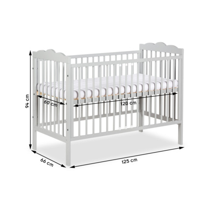 Avis Lit bébé à barreaux en bois RADEK III KLUPS 8