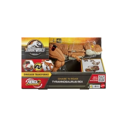 Avis Jurassic World T-Rex Transformation Fierce MATTEL 1