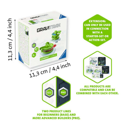 Avis GraviTrax Élément Spiral - de 8 ans RAVENSBURGER 5