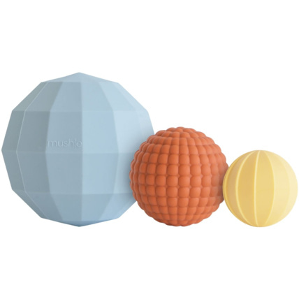Avis Lot de 3 jouets sensoriels Nesting Spheres MUSHIE 2