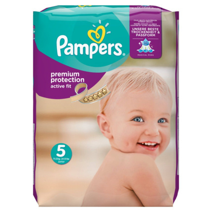 Pampers premium protection hot sale active fit 3