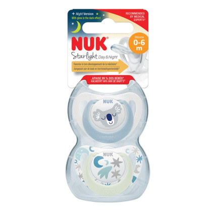 Avis Sucettes physiologiques Starlight NUK 2