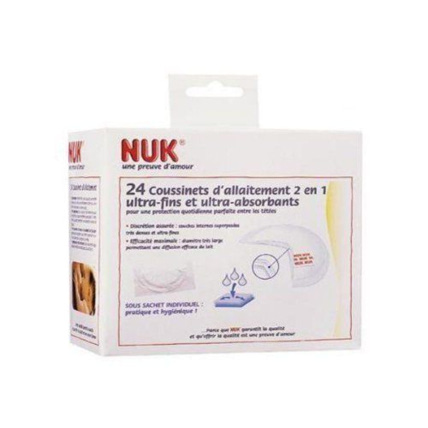 Avis Coussinets d'allaitement ultra absorbants 2 en 1 NUK 1