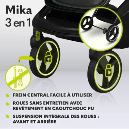 Avis Poussette Mika bébé confort 3 en 1 LIONELO 5