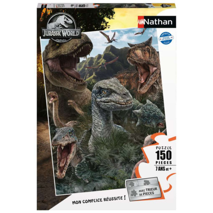 Avis Puzzle Les dinosaures de Jurassic World / Jurassic World 3 - de 7 ans RAVENSBURGER 1