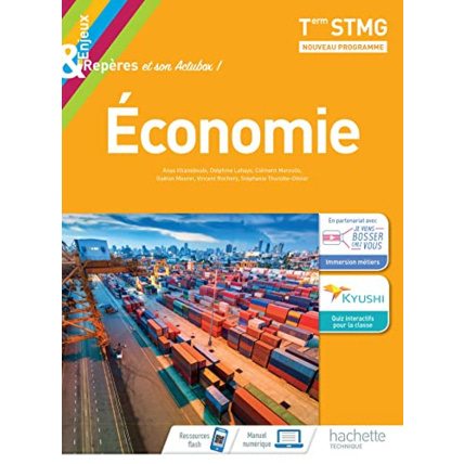 Avis Enjeux et Repères Économie Terminale STMG - Livre élève - Éd. 2020 Hachette Éducation 1