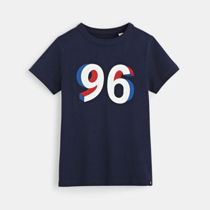 Avis T-shirt à motif sport bleu garçon OKAIDI 1