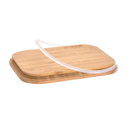 Avis Boîte à goûter en inox et bambou LÄSSIG 5