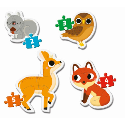 Avis Puzzle Forest Animals Clementoni 2