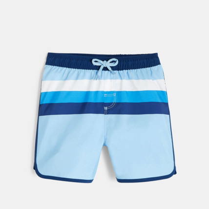 Avis Short de bain rayé bleu garçon OKAIDI 1