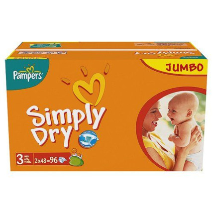 Avis Couches Simply Dry Pampers 3