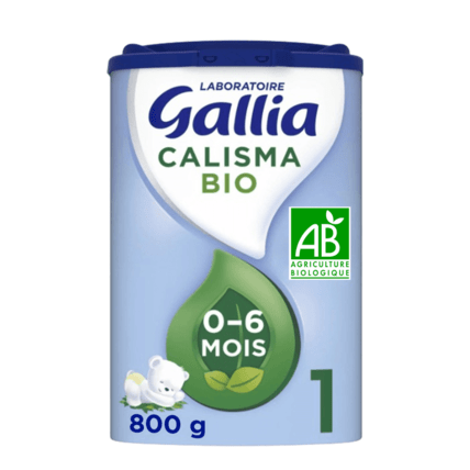 Avis Lait infantile Calisma en poudre 1er âge BIO Laboratoire Gallia 1