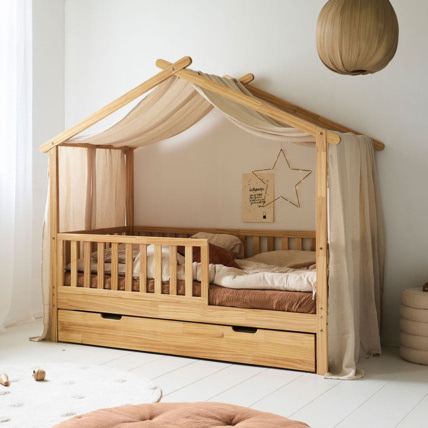 Avis Ciel de lit cabane gaze de coton Maison Petite Amélie 1