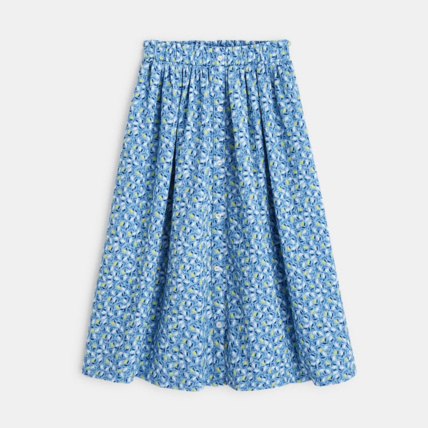 Avis Jupe longue imprimée bleue fille OKAIDI 1