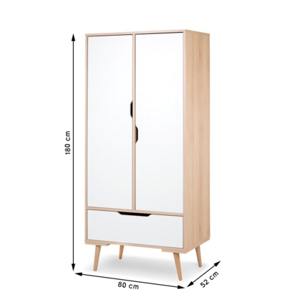 Avis Armoire penderie avec tiroir SOFIE LITTLE SKY BY KLUPS 4