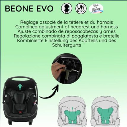 Avis Siège auto BEONE EVO R129 i-Size Nania 7