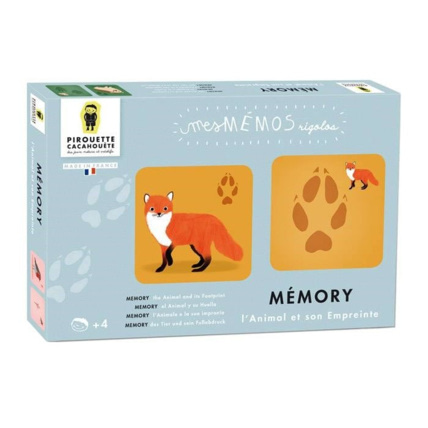 Avis Mémo Rigolo L'animal et son empreinte Pirouette Cacahouète 1
