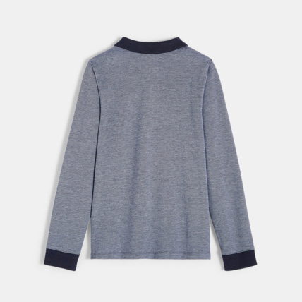 Avis Polo uni bleu garçon OKAIDI 2