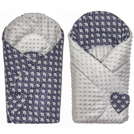 Avis Gigoteuse d'emmaillotage minky réversible, ELI Sevira Kids 3