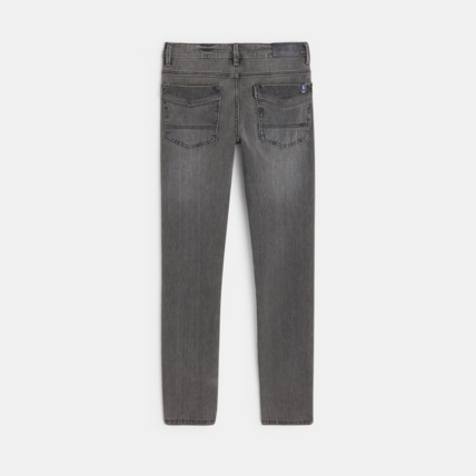 Avis Jean skinny bi-stretch gris garçon OKAIDI 3