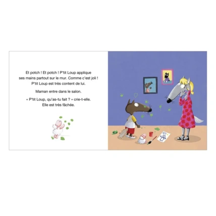 Avis Livre P'tit loup fait des bêtises EDITIONS AUZOU 3
