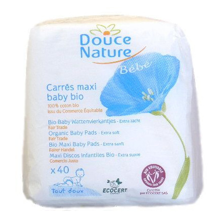 Avis 40 carrés MAXI BABY (coton) DOUCE NATURE 1