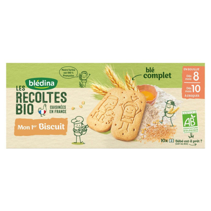 Avis Mon Premier Biscuit Bio Les Recoltes Bio 150g Blédina 1