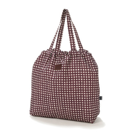 Avis Sac Shopper L Burgundy Vichy La Millou 1