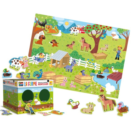 Avis Montessori Maxi La Ferme LISCIANI 2